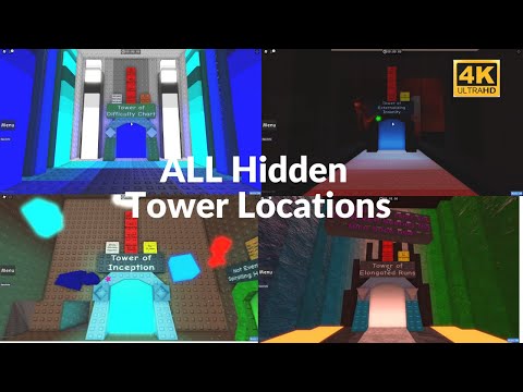 ALL JToH Hidden Tower Locations! (3/4/21)