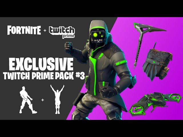 Fortnite Twitch Prime Pack Now Available