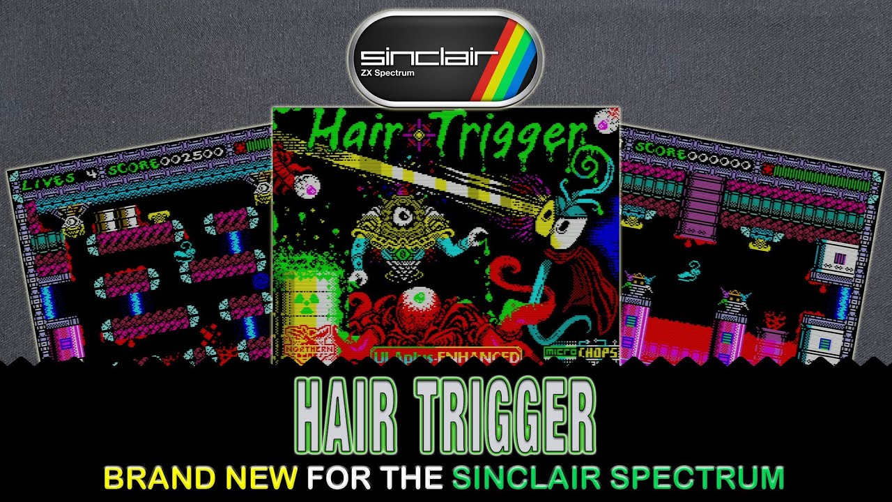★SINCLAIR★SUPER SUNNY HERO VELCROBACK Hair Trigger - brand new from MicroChops is this brilliant