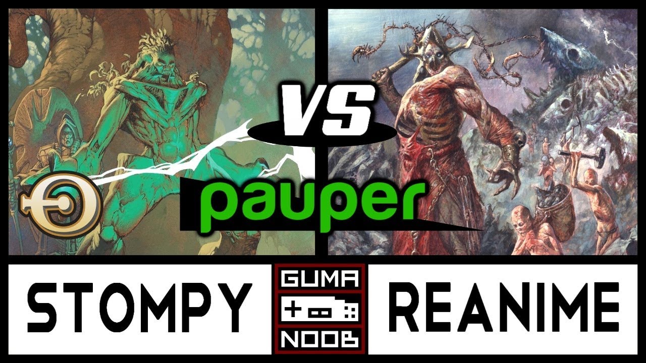 Pauper STOMPY Vs RAKDOS REANIMATOR YouTube