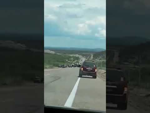 Estatales dispara contra familia en la carretera libre a Parral