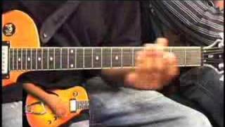 Video thumbnail of "Janet Jackson's Guitarist playing R&B / Soul chord progression"