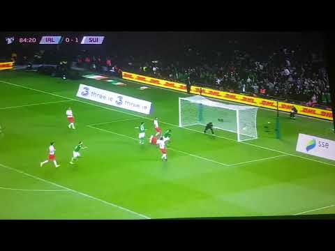 IRELAND VS SWITZERLAND - 1:1 DAVID MCGOLDRICK !!!