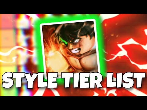 UNTITLED BOXING GAME STYLE TIER LIST... (NEW GHOST)