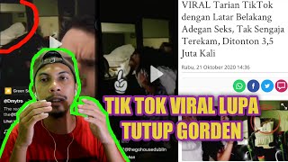 Viral..! Tarian Tik Tok Latar Belakang Lupa Tutup Gorden