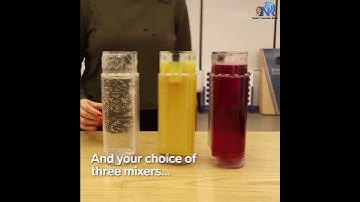 Robot Bartender Makes Cocktails