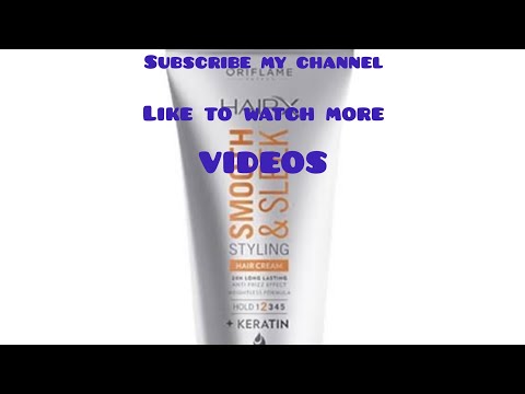 Oriflame Pakistan Hairx Smooth Sleek Serum Review Youtube