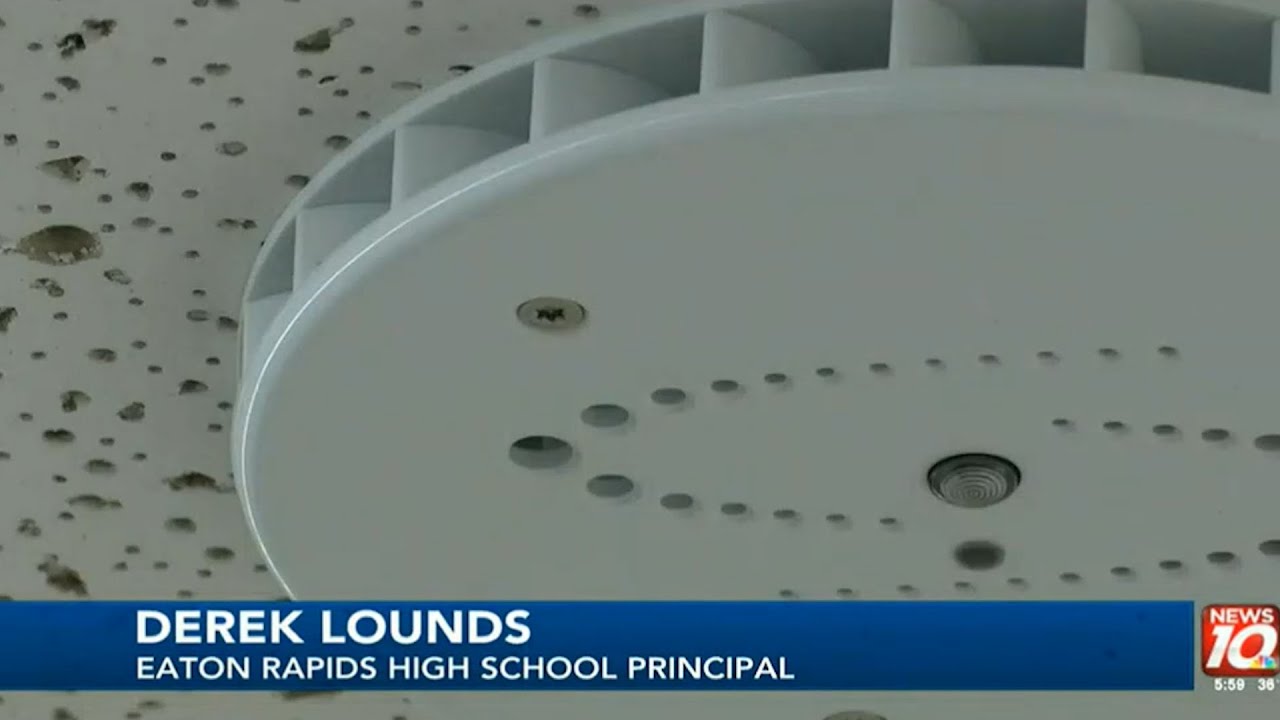 HALO Vape Detectors in Michigan High School and Middle Schools - YouTube