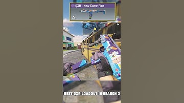 Best QXR Loadout in Season 3