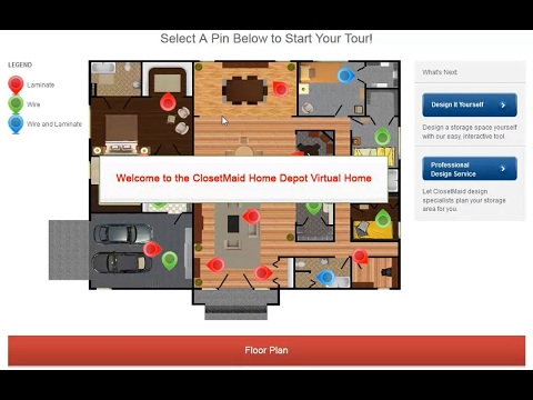 closetmaid-home-depot-virtual-home-demo