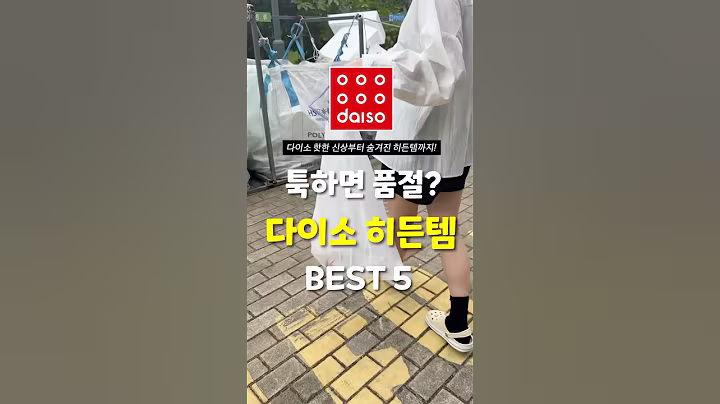이게 자주 품절되는 이유? 다이소 신상부터 히든템! BEST5