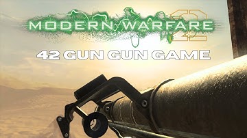 MW2 Gun Game on Rust is PURE CHAOS (42 guns)