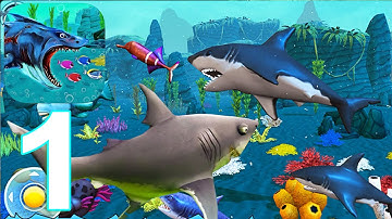 Hungry Fish Feed And Grow Gameplay Walkthrough Part 1 (IOS/Android)