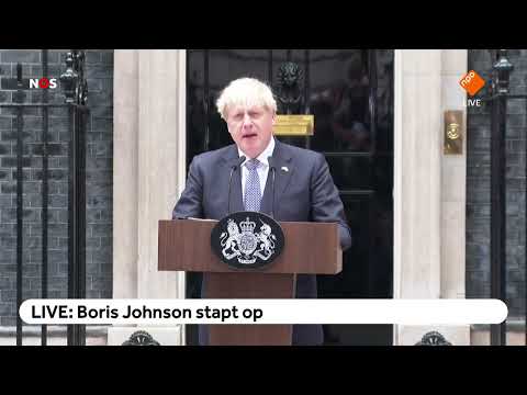 TERUGKIJKEN: Britse premier Johnson stapt op