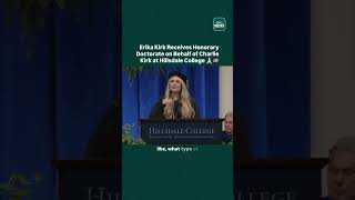 Erika Kirk Receives Honorary Doctorate on Behalf of Charlie Kirk at Hillsdale College. Net Worth