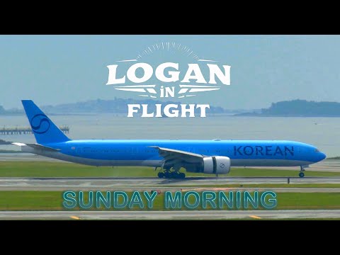 Sunday Morning Plane Spotting at Boston Logan Airport | Takeoffs, Landings & Logan Lagoon Views