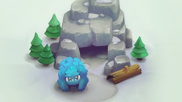 TROLL CAVE in Procreate! Digital Drawing Process ● SephirothArt