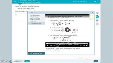 Using Videos in ALEKS
