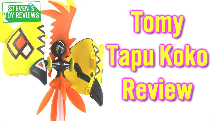  Pokemon TCG: Tapu Koko Figure Collection Card Game : Toys &  Games