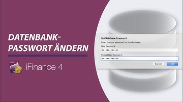 iFinance 4 - Datenbankpasswort ändern (Verschlüsselung)