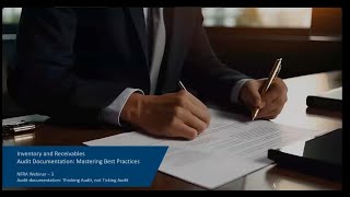 Audit Work Documentation Webinar 3 Inventory Audit Documentation-Mastering Best Practices