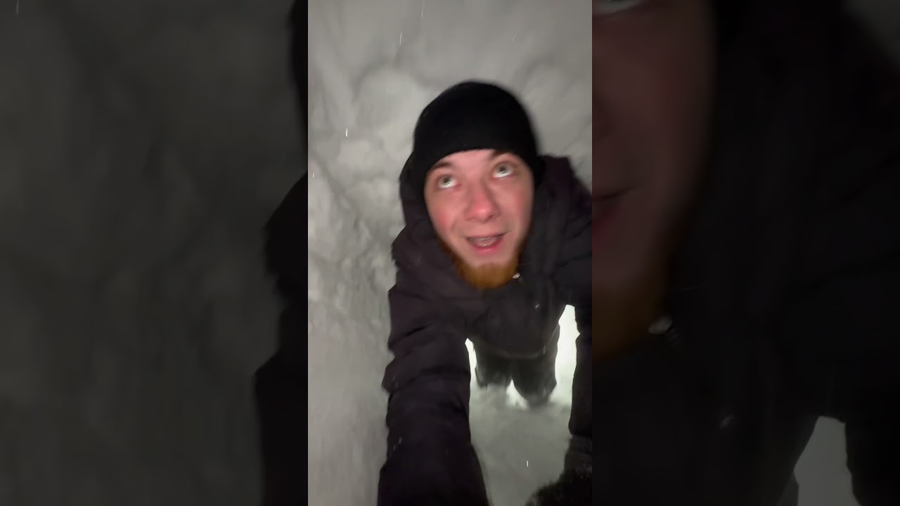 Построил самый большой снежный дом  - обзор