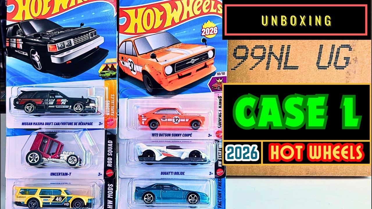 Unboxing - Hot Wheels 2026 Case L - YouTube