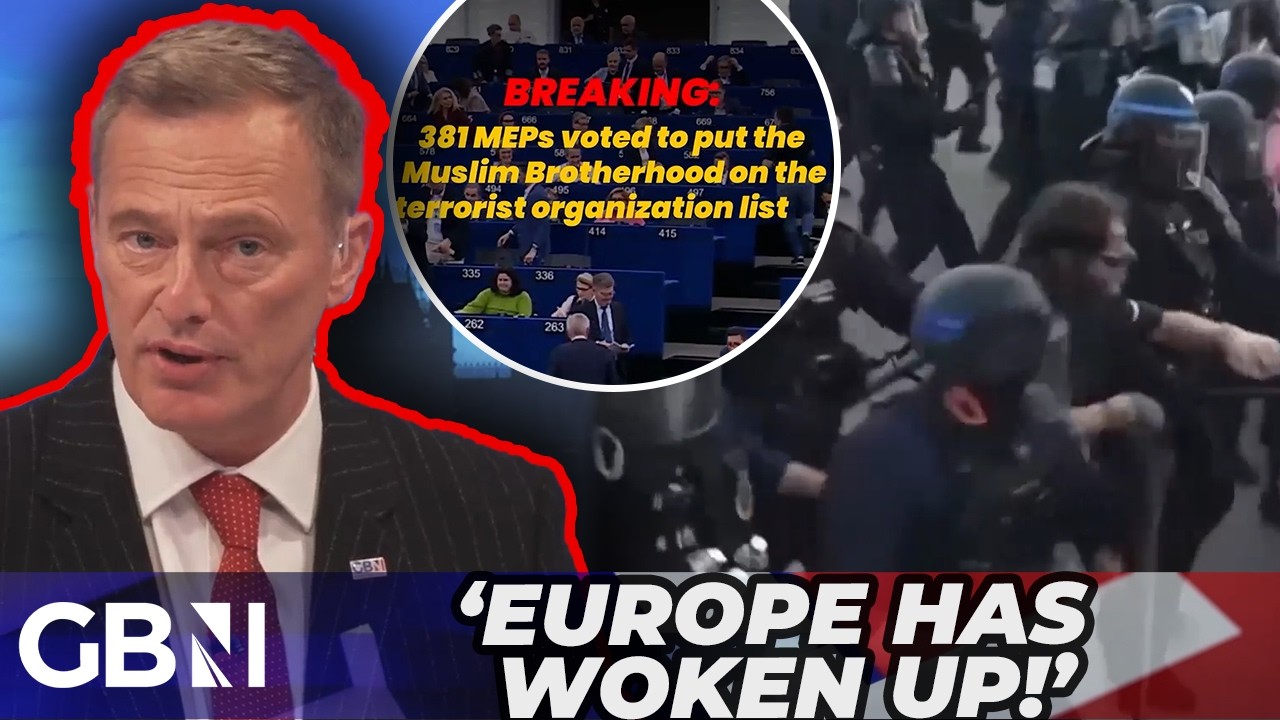 ‘Europe has finally WOKEN UP!’ | Martin Daubney reacts to the EU proscribing the Muslim Brotherhood ‘Europe has finally WOKEN UP!’ | Martin Daubney reacts to the EU proscribing the Muslim Brotherhood