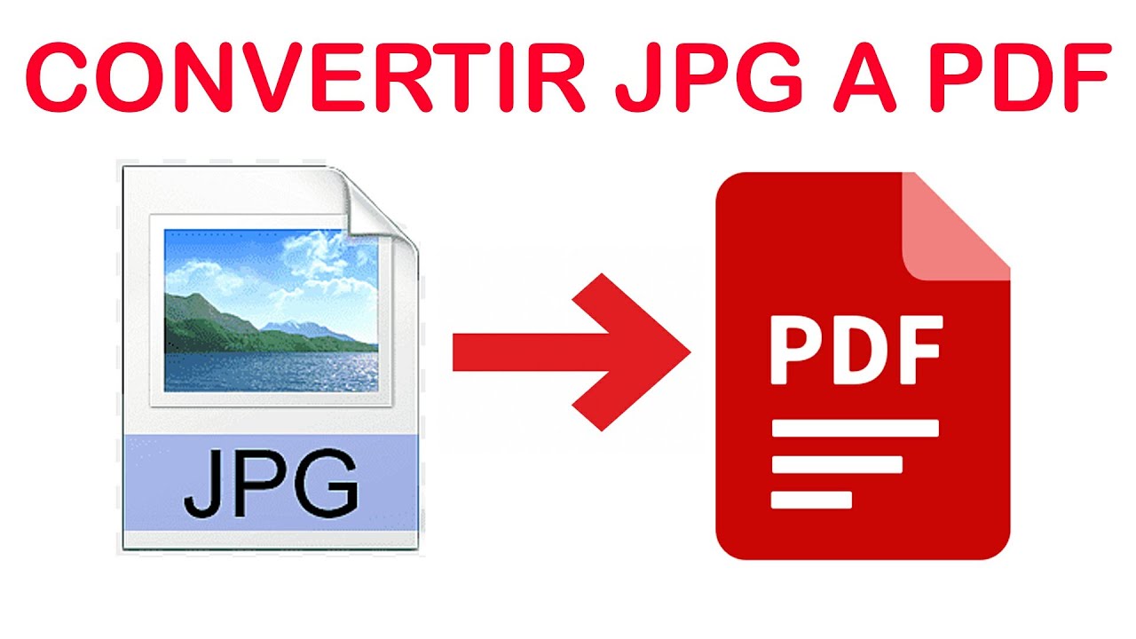 Como Convertir JPG a PDF Sin Programas fácil - YouTube