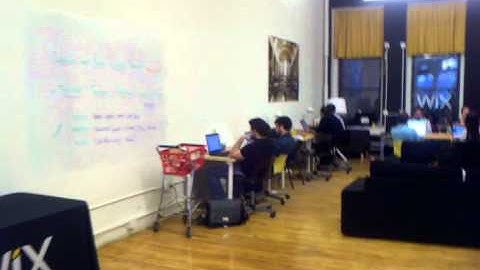 Working at the Wix Lounge