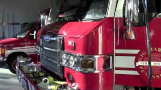 Fire Department Christens New Engine