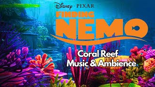 Disney's Finding Nemo🐟| Underwater Coral Reef - Music For Sleep, Relaxation, Study