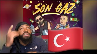 Turkish Rap 🇹🇷Ati242 & Ceg - Son Gaz | Twin Real World Reaction Resimi