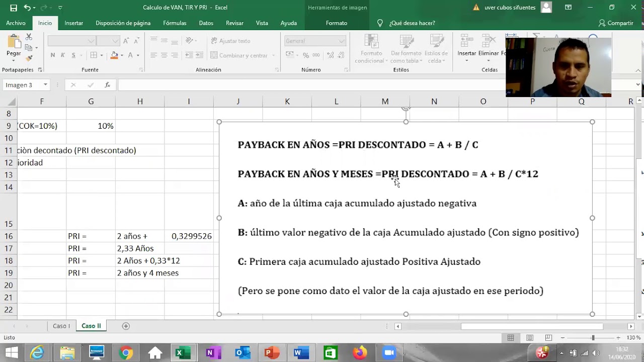  C mo Calcular El VAN TIR Y PRI Ejercicios YouTube