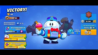 DEFEAT 9 ENEMIES WITH LOU / DEAL 60000 POINTS OF DAMAGE (BRAWL STARS QUESTS) #42