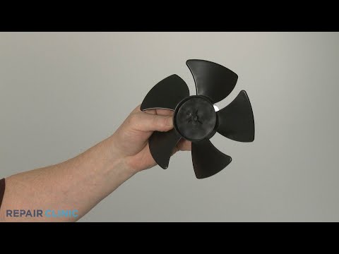 Condenser Fan Blade - Whirlpool Barracuda Refrigerator (Model WRS325FDAM04)
