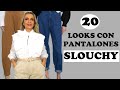 ¡ALERTA TENDENCIA! 20 looks con pantalones SLOUCHY