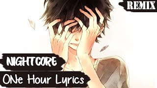 Nightcore - I Lied, I'm Dying Inside [Lyrics/ 1 HOUR]