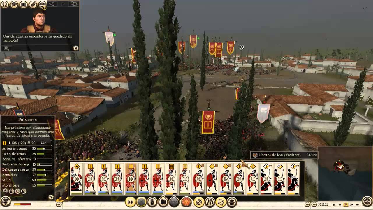 Rome II Total War | Campaña con Roma Cap 12 | Guerra en el norte.