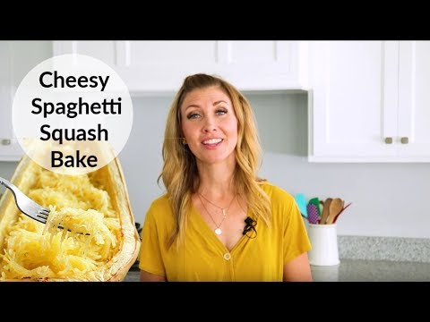 Cheesy Spaghetti Squash Bake