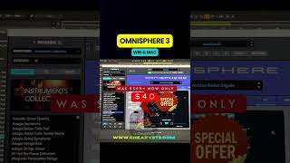 The King is back. 👑 Omnisphere 3 just changed the game. 26k+ sounds, AI mutation, and the new rack.