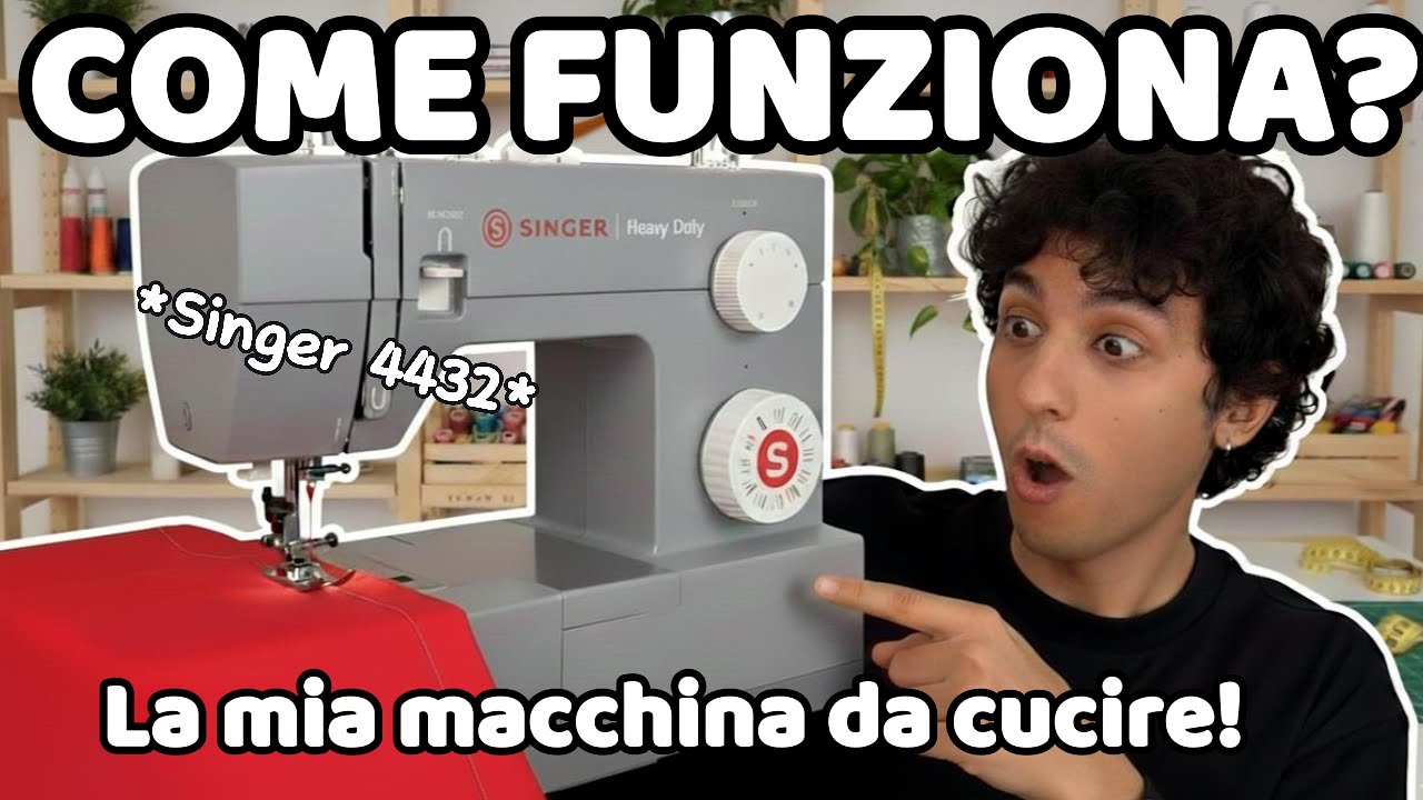 Come funziona la mia macchina da cucire Singer 4432: Guida da principiante per principianti