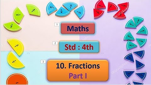 10. Fractions Part I  | Std : 4th  | Sub : Maths. By, Akshata Ajay Kale.