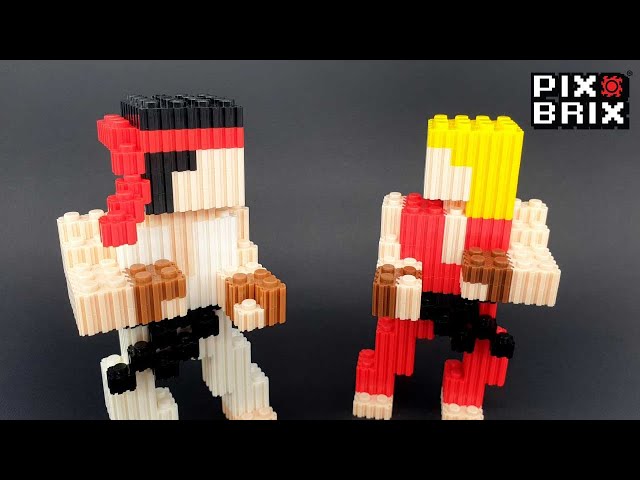 Street Fighter® 3-D Buildable Figurines – Pix Brix