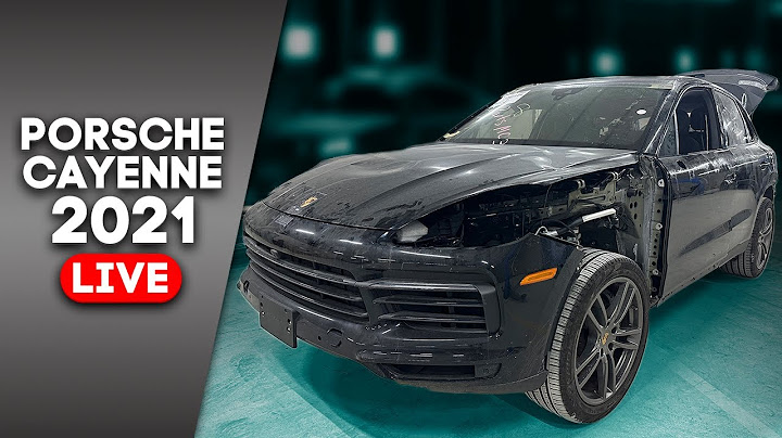Porsche cayenne 2021 разобрали и зачем ?
