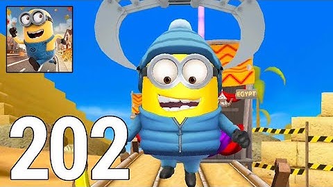 Despicable Me: Minion Rush - Snowboarder Costumes - Gameplay Walkthrough Part 202 [iOS/Android]