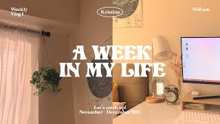 a week in my life🌻 i'm back! let's catch up (weekly vlog #1)