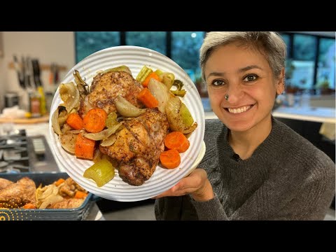 EASY ONE TIN LEMON CHICKEN WITH VEGETABLES  Super healthy and easy meal  Food with Chetna