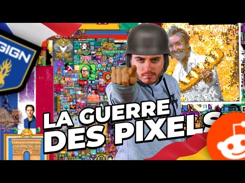 LA GUERRE DES PIXELS, le R/place de Reddit