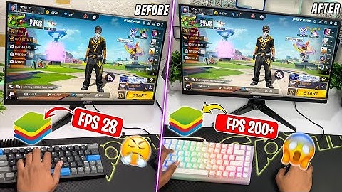 2025 new low-end Gaming PC High FPS Optimization for Free Fire BlueStacks 5 | Full PC Optimization